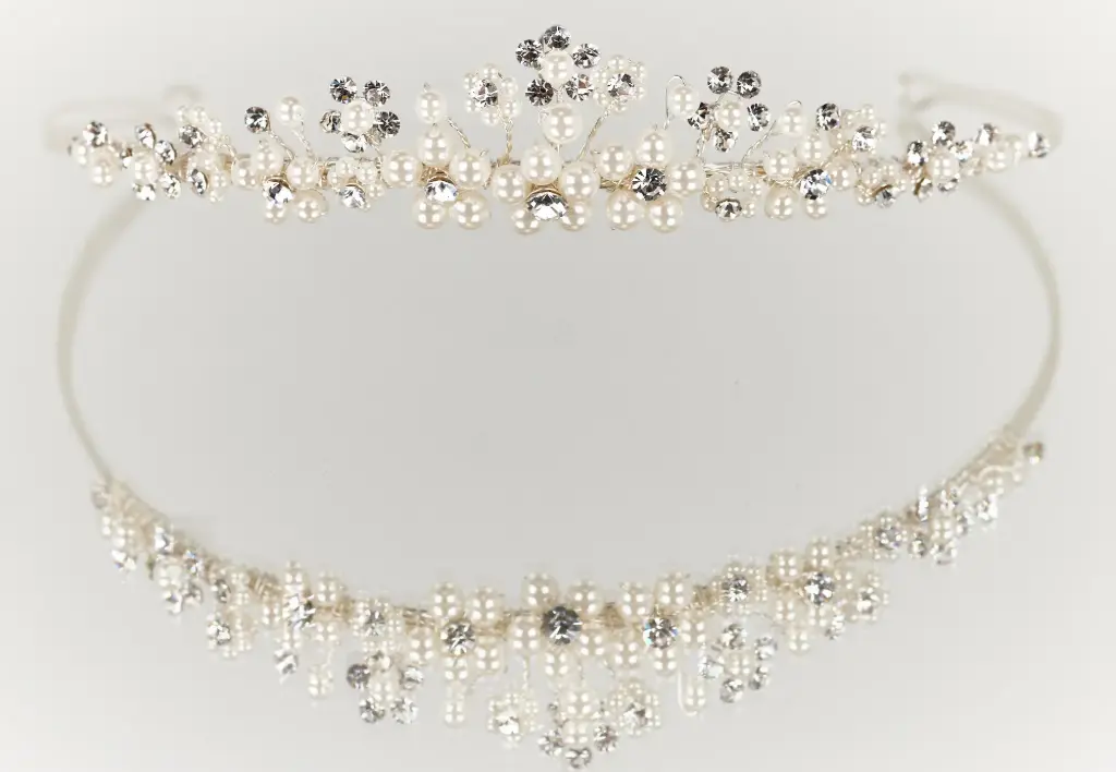 Tiara 18162 - 2,5cm (Silver-Plated)